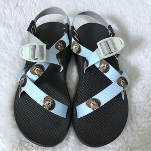 Chacos Custom Novelty Dog Print Z1 Classic Sandals Size 7